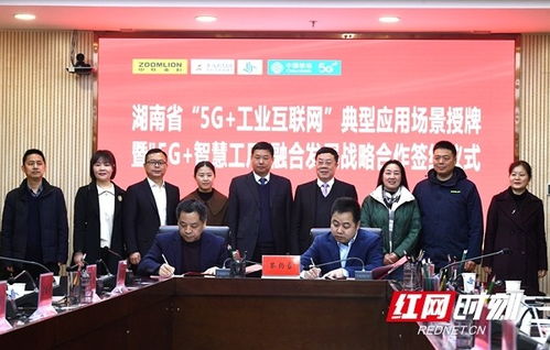 湖南省 5g 工业互联网 典型应用场景示范工厂落户常德经开区