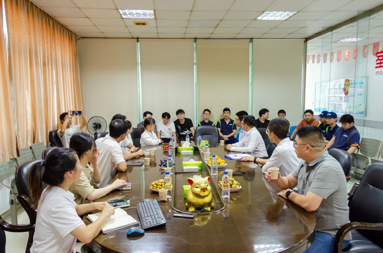 海工师生赴恒安集团开展实习就业回访交流